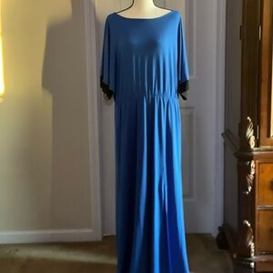 Eloquii Blue Maxi Dress